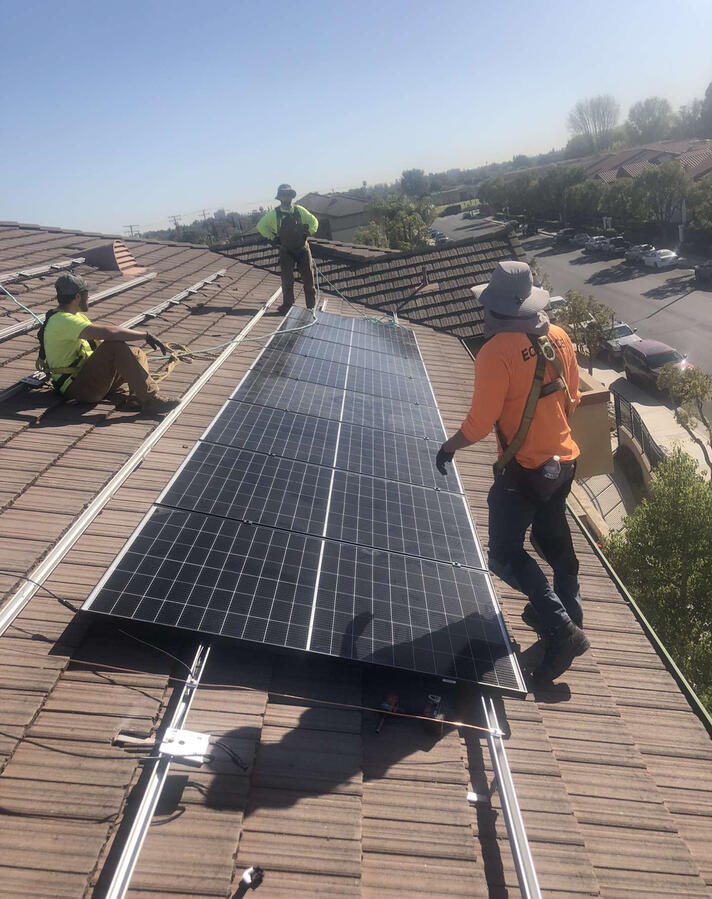 Before &amp; After Pictures (Seasoned W/ Solar Installer Days)